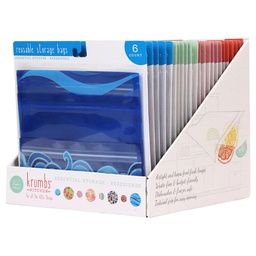 [KKDZIP-AS] Krumbs Kitchen Designer Reusable Storage Bags