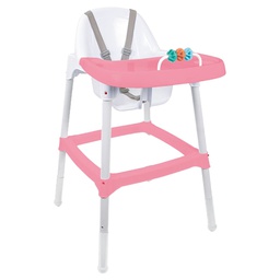 [827-7354ABC] ****Dolu Kids High Chair, Pink