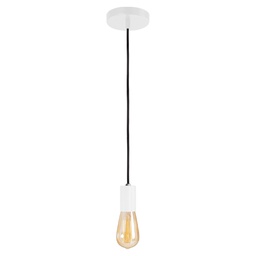 [69482] ****Westinghouse Pendant Lamp Aluminum E27 60W White