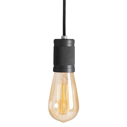 [69488] Westinghouse Pendant Lamp Aluminum E27 60W Black