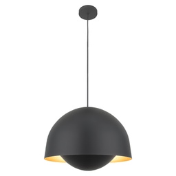 [69427] Westinghouse Ergo Pendant Lamp 2xE27 60W Black