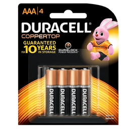 [5004687] Duracell Alkaline AAA 4pk