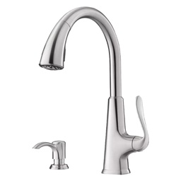 [F-529-7PDS] Pfister Pasadena Single Handle Pull-Down Kitchen Faucet