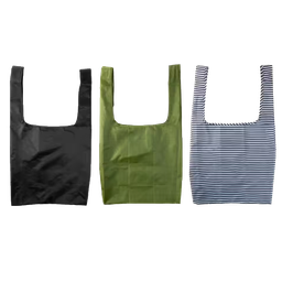 [CT19279] ****Core Home 3pk Reusable Nylon Tote Bags