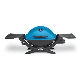 [51080001] Weber Q 1200 1-Burner 8,500 BTU LP Gas Grill, Blue