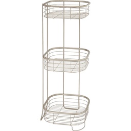 [28665] InterDesign Forma 3-Tier Bathroom Shelf, Satin