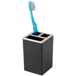 [41287 / 41287ES] ^InterDesign Clarity Toothbrush Holder, Black