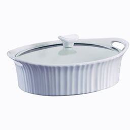 [1105935] ****Corningware Oval Covered Casserole Dish 2.5 Quart