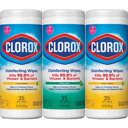 [30112 / 4459947] Clorox Disinfecting Cleaning Wipes (3-Pack, 35 Each)