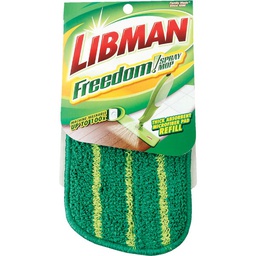 [4003 / 1715 / 7493760] Libman Freedom Dual Sided Microfiber Spray Mop Refill 15 In.