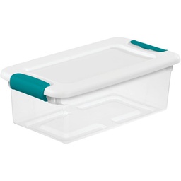 [14928012 / 4387098] Sterilite Latching Storage Tote 6 Qt., White