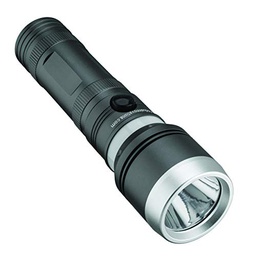 [BL360] Xodus Heavy Duty Aluminum LED Flashlight 270 Lumen with Night Finder Glow Ring, Charcoal