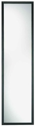 [20-6190] Home Decor Innovations Suave 13 In. x 49 In. Plastic Door Mirror, Black
