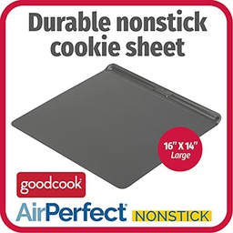 [04496] ****Goodcook AirPerfect Nonstick Large Cookie Sheet / Baking Pan 16 In x 14 In