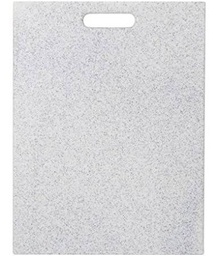 [5901419] Architec Cutting Board Poly Coconut 12 x 16 In., White/ Grey