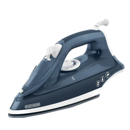 [IRBD300] Black &amp; Decker TrueGlide Steam Iron, Navy Blue