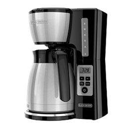 [CM2046S-LA] Black &amp; Decker 12-Cup Thermal Programmable Coffeemaker, Silver
