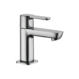 [33920] Delta Kami Short Pillar Single-Handle Bathroom Faucet, Chrome