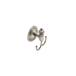 [DN4103BN] ****Moen Stockton Double Robe Hook, Brushed Nickel