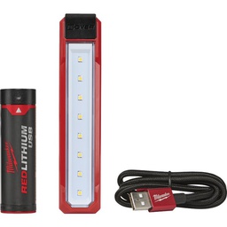 [2112-21] ****Milwaukee ROVER LED Aluminum REDLITHIUM USB Flood/Rechargeable Flashlight