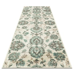 [DN140B26 CHR24846] L'Baiet Rugs Grey Floral 2'x6'