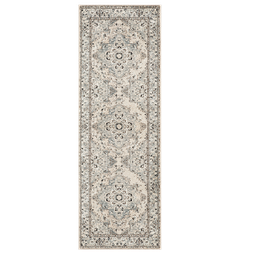 [MN189E26 CHR24855] L'Baiet Rugs Beige Oriental 2'x6'