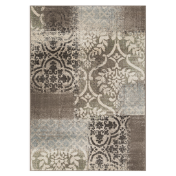 [MN230U46 CHR24863] L'Baiet Rugs Brown Distressed 4'x6'