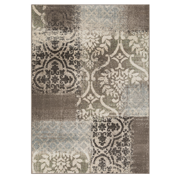 [MN230U57 CHR24864] L'Baiet Rug Chrissy 5 x 7 Ft. Brown Distressed