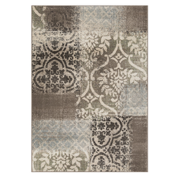 [MN230U81 CHR24865] L'Baiet Rugs Brown Distressed 8'x10'