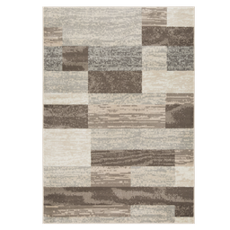 [MN306U46 CHR24867] L'Baiet Rugs Brown Striped 4'x6'