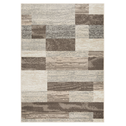 [MN306U81 CHR24869] L'Baiet Rugs Brown Striped 8'x10'