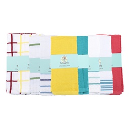 [KT-3PACK-DS CHKT24950] Classy Homes Kitchen Towels 3 Pack