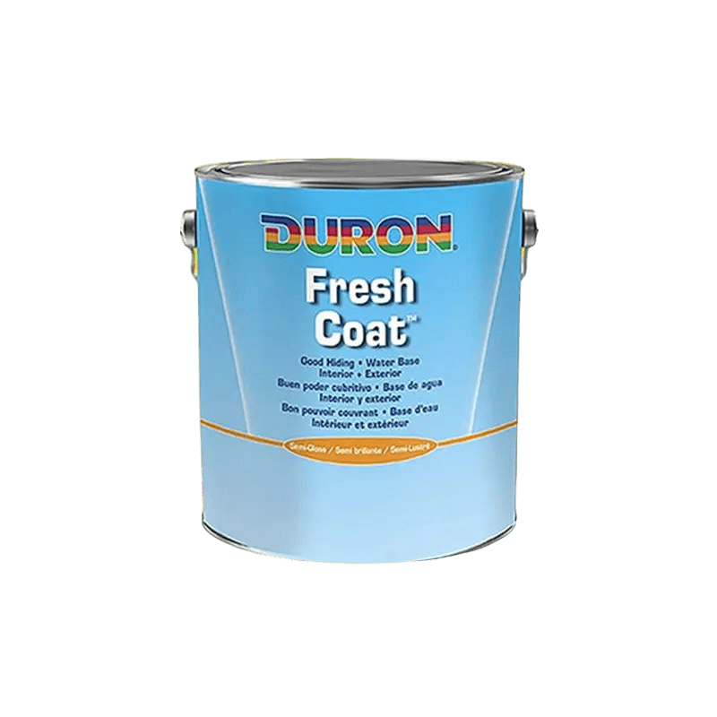 Duron Fresh Coat Int/ Ext Semi-Gloss White Base Gal ABC