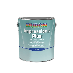 [DU30W1051-16] Duron Impressions Plus Int/ Ext Flat White Base 1 Gal