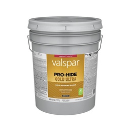 [028.0062003.008] Valspar Pro-Hide Gold Ultra Zero VOC Latex Eggshell Interior Wall Paint, Tint Base, 5 Gal.