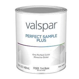 [028.0017003.004] Valspar Perfect Sample Plus Latex Satin Interior Paint Sample, Tint Base