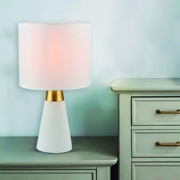 [D9857T-WH / 9857T-WH RHTL24924] Royal Homes Table Lamp E27 40W