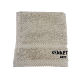 [KCTL2022033-BROWN] ****Kenneth Cole Face Towel 13in Brown