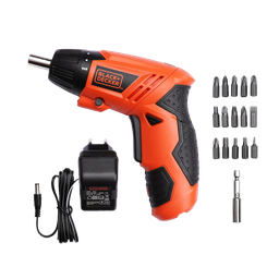 [KC4815-B3] Black &amp; Decker Cordless Screwdriver 4.8V NI-CD(600MAH)