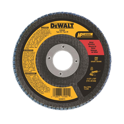 [DW8308-AR] ****DeWalt Z60 Zirconia Flap Disc 4-1/2 x 7/8-In.