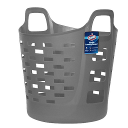 [CLX-76129BU] Clorox Flexi-Hamper 1BU/35L, Grey