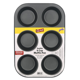 [GLD-78074] Glad Essential 6-Cup Muffin Pan 12.6x8.4x1.5in