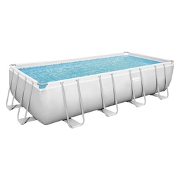 [56997] Bestway Power Steel Rectangular Pool Set 18' x 9' x 48In./5.49m x 2.74m x 1.22m