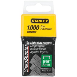 [TRA205T] ****Stanley SharpShooter Light-Duty Narrow Crown Staple, 5/16 In. 1000-Pack