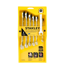 [STMT74080] ****Stanley Combination Ratchet Wrenches - Set of 7