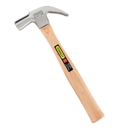 [51-271] Stanley Hammer with Wooden Handle 16oz (454 gr)