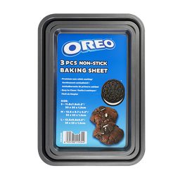 [OR1045] Oreo Set of 3 Rectangular Baking Pans