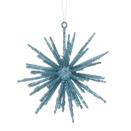 [831-XMTX215-1293LB] Miro Christmas Ornament 11x11x5cm Blue