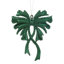 [831-XMTX215-1285R] Miro Christmas Ornament 15x12x2cm Green