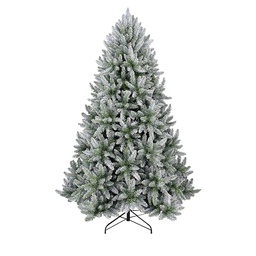 [37777] Oncor Frosted Silver Hook Tree 7 Ft. (210cm)